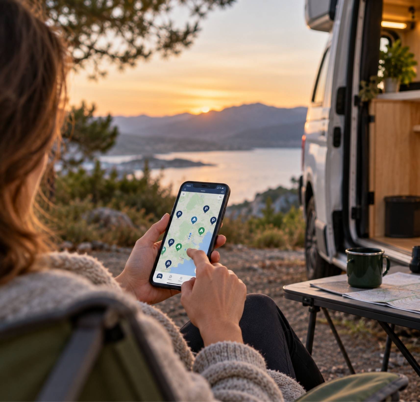 Aplikacje dla kamperowiczów – Park4night i inne must-have